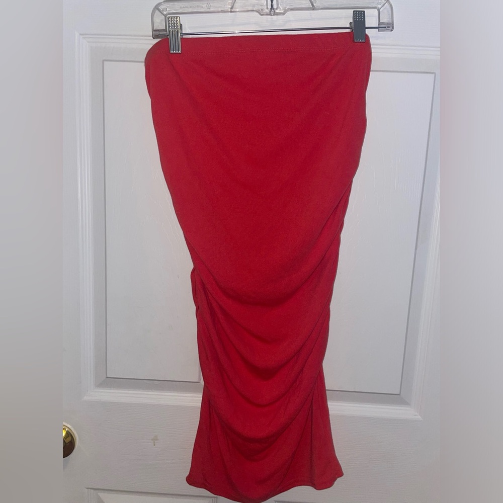 NWOT FREE PEOPLE BEACH RUCHED DRESS